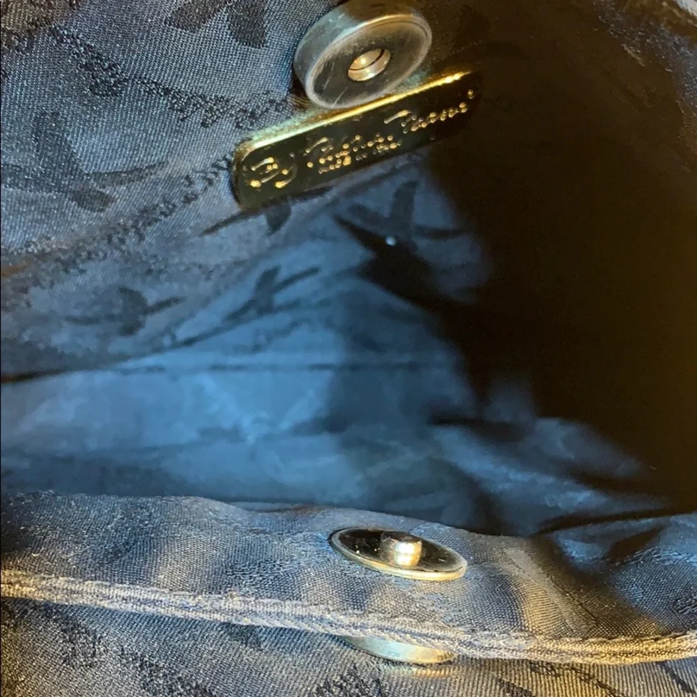 Paloma Picasso Made in Italy leather EVC rare bag